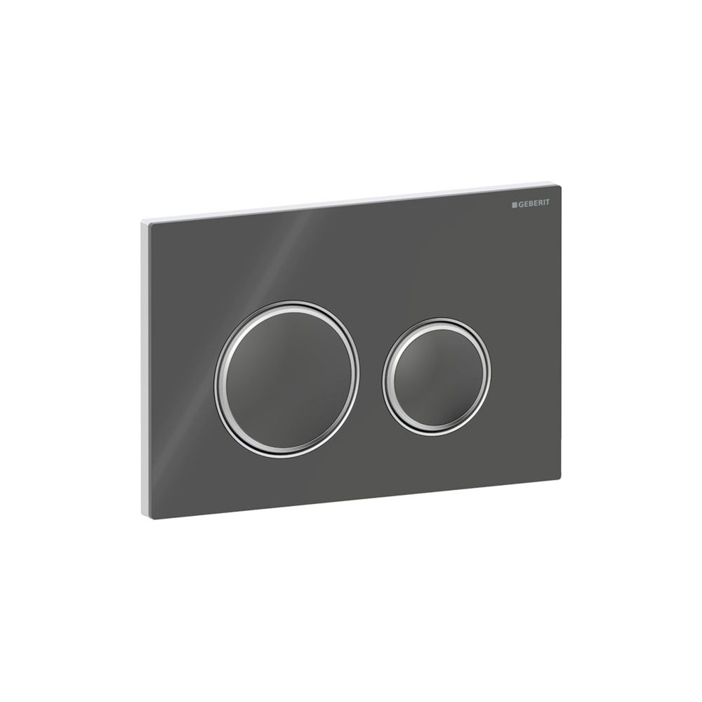 Geberit Drückerplatte Sigma50 mit 2-Mengen-Spülung, Lava, Metallfarbe verchromt... GEBERIT-115884JK1 4025410947017 (Abb. 4)