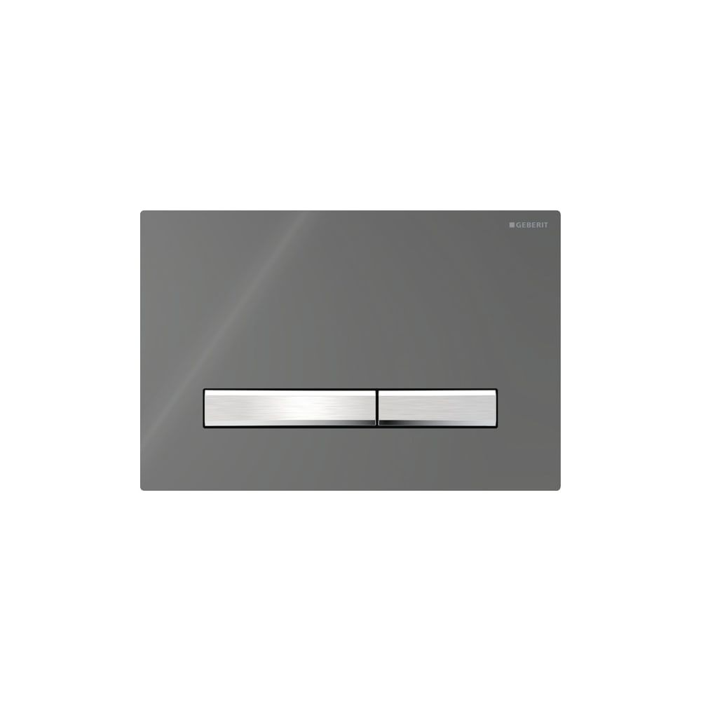 Geberit Sigma 50 Drückerplatte, 2-Mengen-Spülung, Square, Lava, Metallfarbe verchrom... GEBERIT-115788JK2 4025410946966 (Abb. 3)