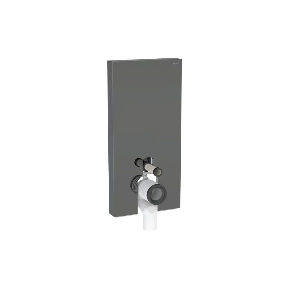 Geberit Monolith Plus Sanitärmodul für Stand-WC 101cm, Frontverkleidung Glas Lava, S... GEBERIT-131203JK7 4025410762870 (Abb. 1)