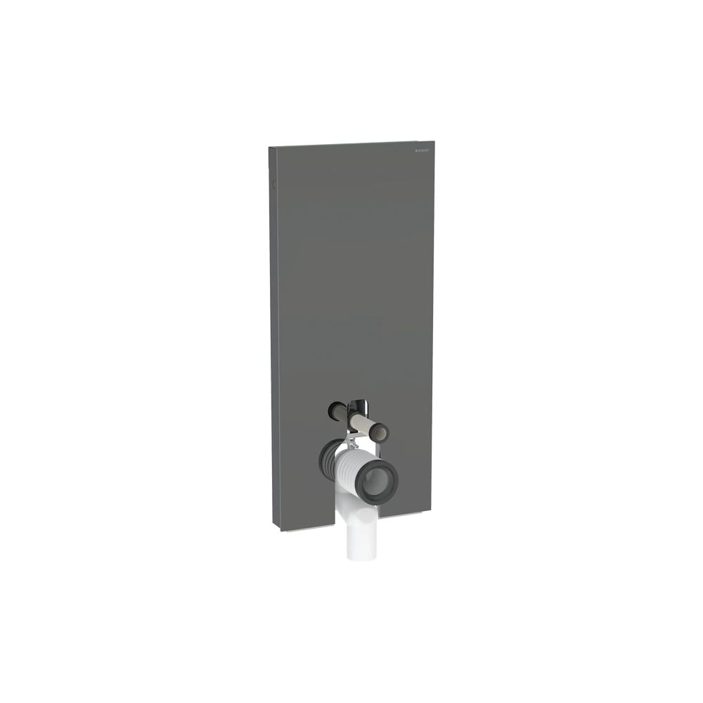 Geberit Monolith Plus Sanitärmodul für Stand-WC 114cm, Frontverkleidung Glas Lava, S... GEBERIT-131233JK7 4025410763358 (Abb. 1)