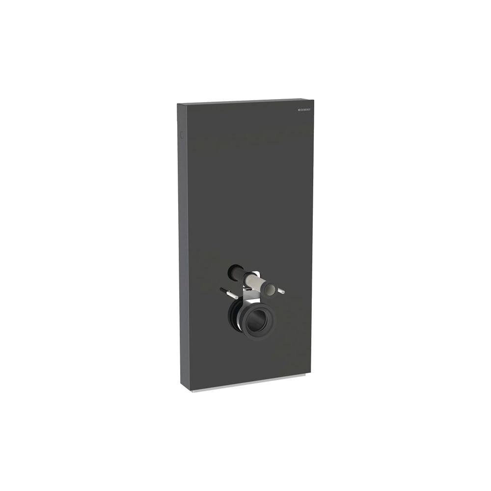 Geberit Monolith Plus Sanitärmodul für Wand-WC 101cm, Frontverkleidung Glas Schwarz,... GEBERIT-131222SJ7 4025410763099 (Abb. 1)
