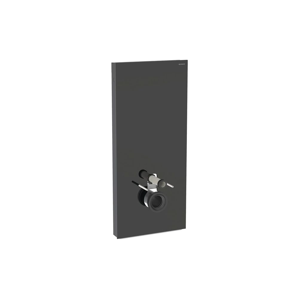 Geberit Monolith Plus Sanitärmodul für Wand-WC 114cm, Frontverkleidung Glas Schwarz,... GEBERIT-131231SJ7 4025410763211 (Abb. 1)
