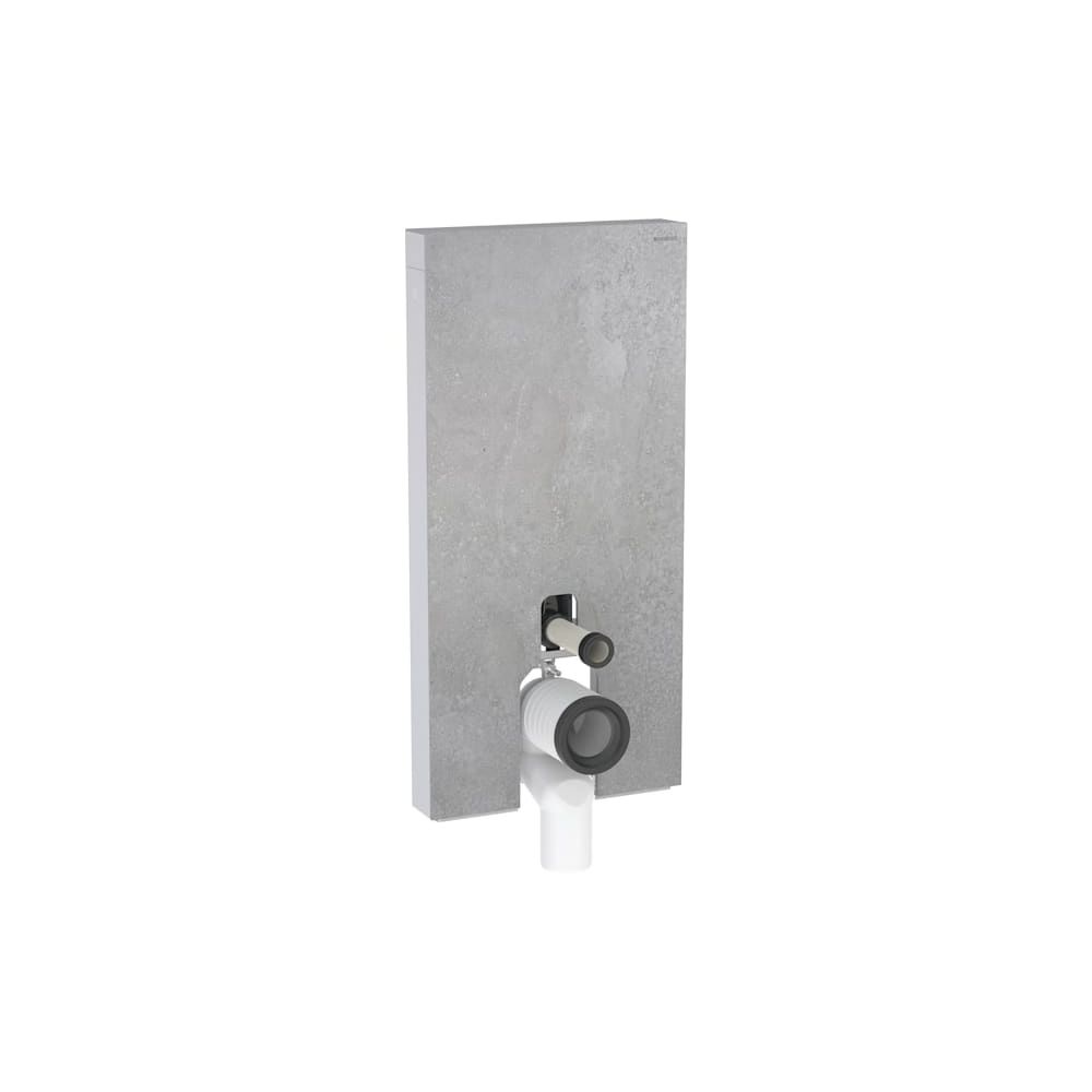 Geberit Monolith Plus Sanitärmodul für Stand-WC 101cm, Frontverkleidung Steinzeug Be... GEBERIT-131203JV7 4025410762917 (Abb. 1)
