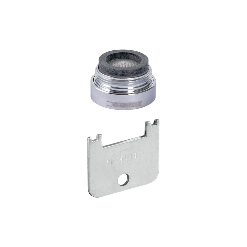Geberit Strahlregler für Typ 6x, 8x, 18x Waschtischarmaturen Hochglanz verchromt, Du... GEBERIT-242030211 4025416441458 (Abb. 3)