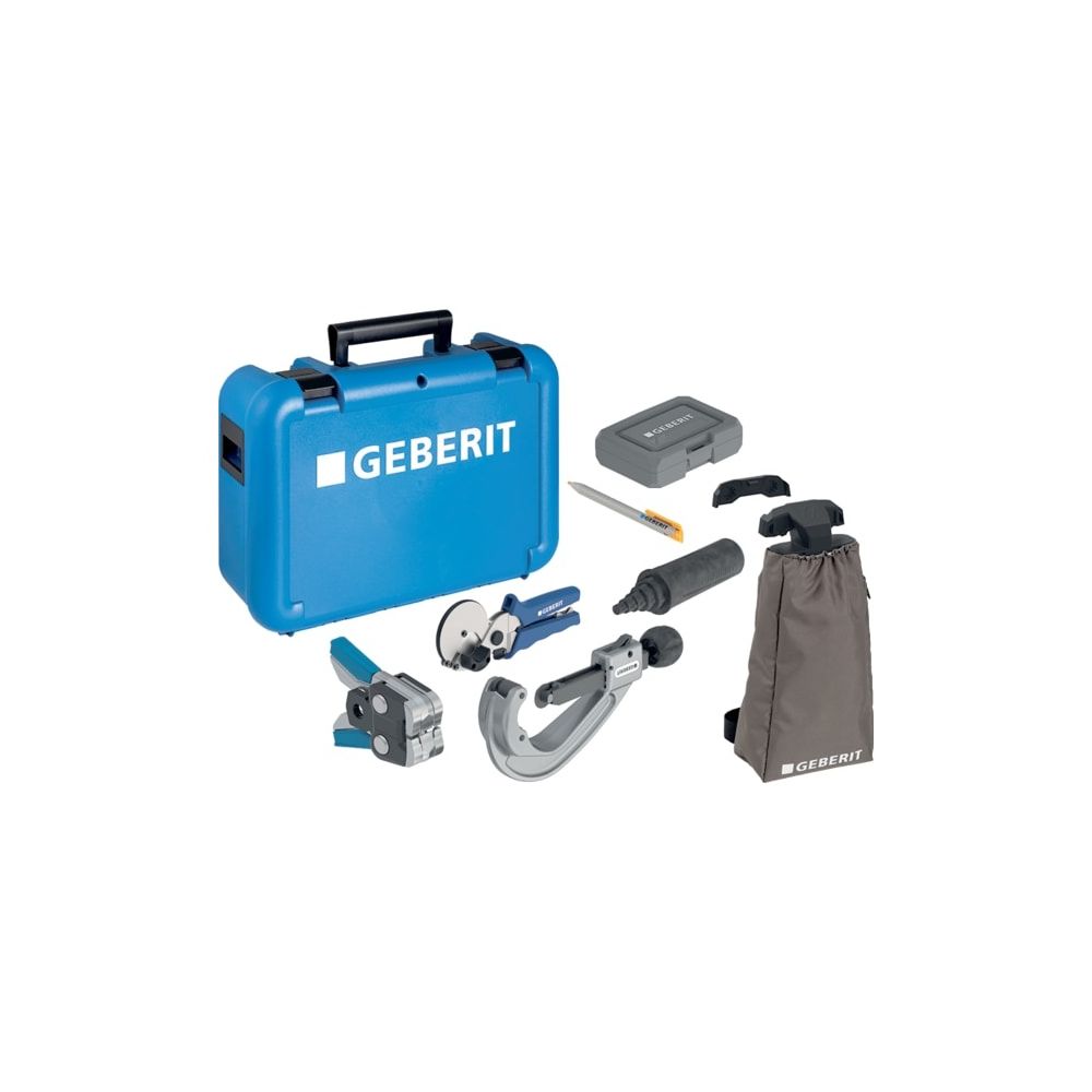 Geberit FlowFit Koffer bestückt mit Werkzeugen 10-P, 2 Kompatibilität, 16/20/25/32/4... GEBERIT-655084001 4025410054296 (Abb. 1)