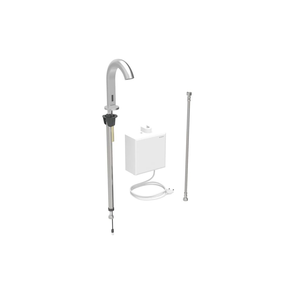 Geberit Piave Waschtischarmatur, Standmontage, Netzbetrieb, mit AP-Funktionsbox, ohn... GEBERIT-116161SN1 4025410064714 (Abb. 1)