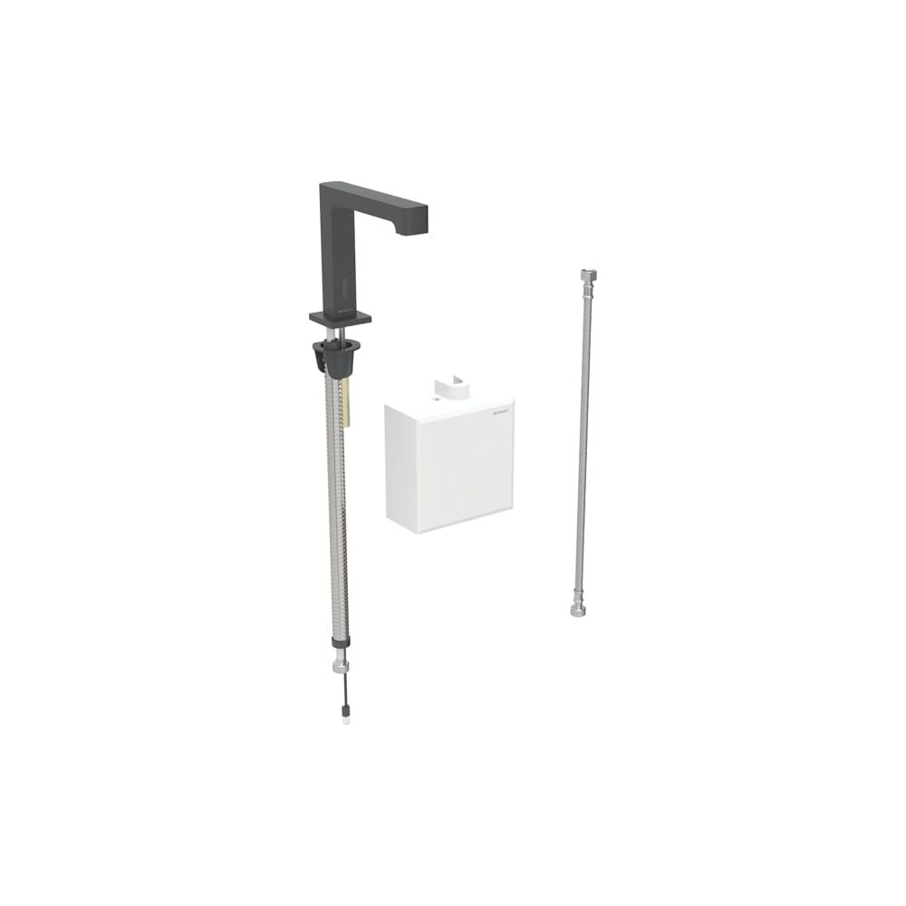 Geberit Brenta Waschtischarmatur, Standmontage, Batteriebetrieb, mit AP-Funktionsbox... GEBERIT-116173141 4025410063823 (Abb. 1)
