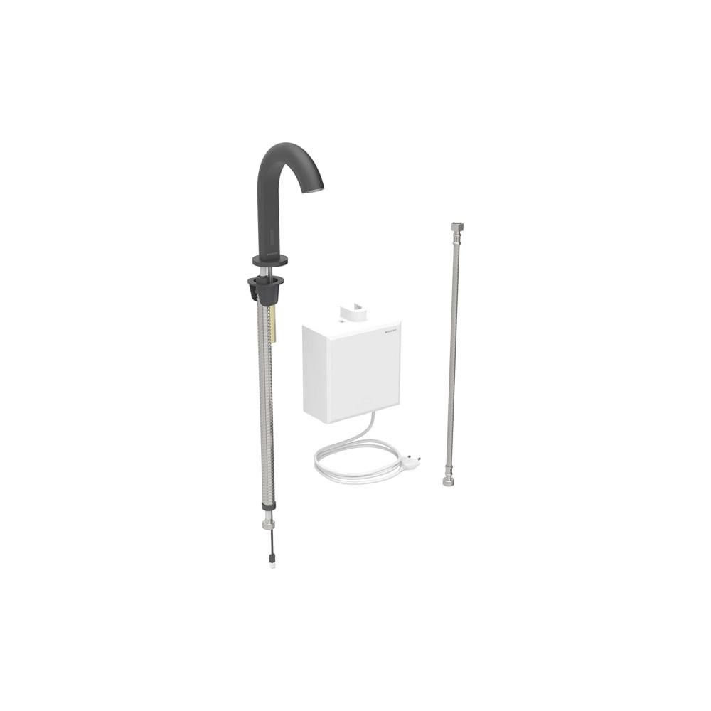 Geberit Piave Waschtischarmatur, Standmontage, Netzbetrieb, mit AP-Funktionsbox, ohn... GEBERIT-116161141 4025410063694 (Abb. 1)