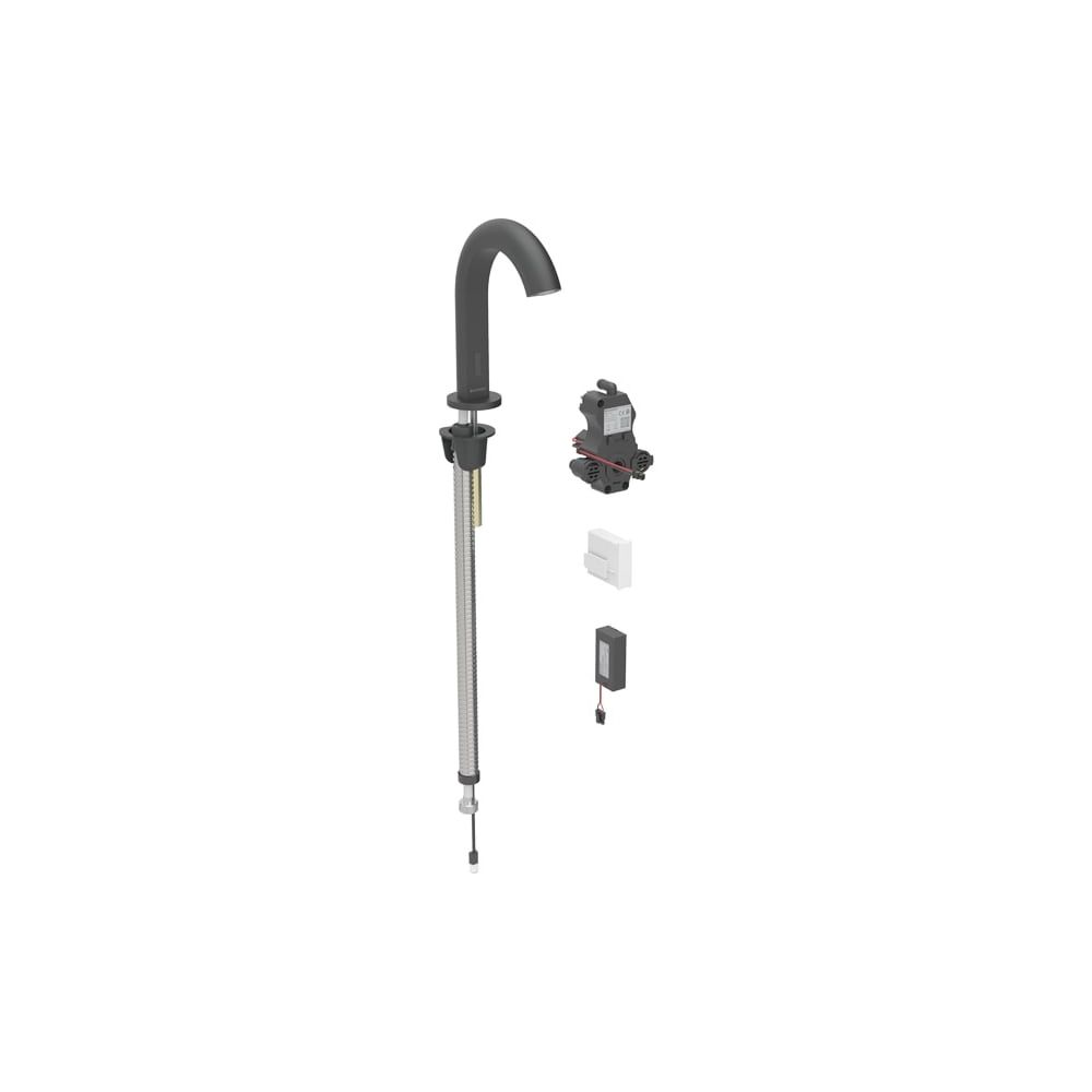 Geberit Piave Waschtischarmatur, Standmontage, Batteriebetrieb, für UP-Funktionsbox,... GEBERIT-116184141 4025410063939 (Abb. 1)