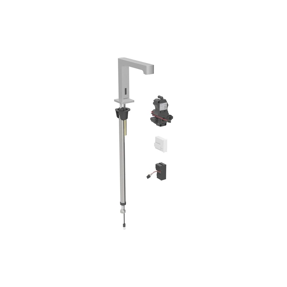 Geberit Brenta Waschtischarmatur, Standmontage, Netzbetrieb, für UP-Funktionsbox, mi... GEBERIT-116192SN1 4025410065025 (Abb. 1)