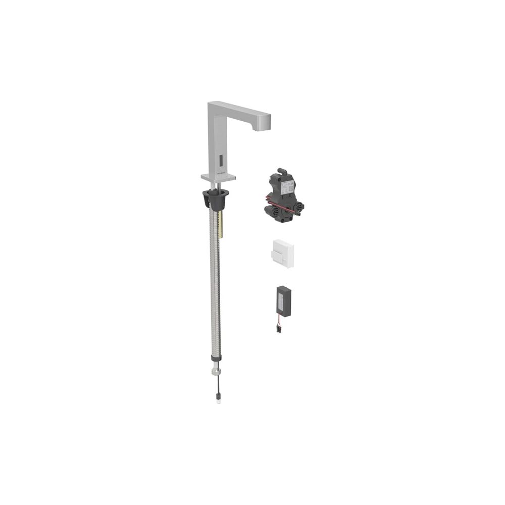 Geberit Brenta Waschtischarmatur, Standmontage, Batteriebetrieb, für UP-Funktionsbox... GEBERIT-116194SN1 4025410065056 (Abb. 1)