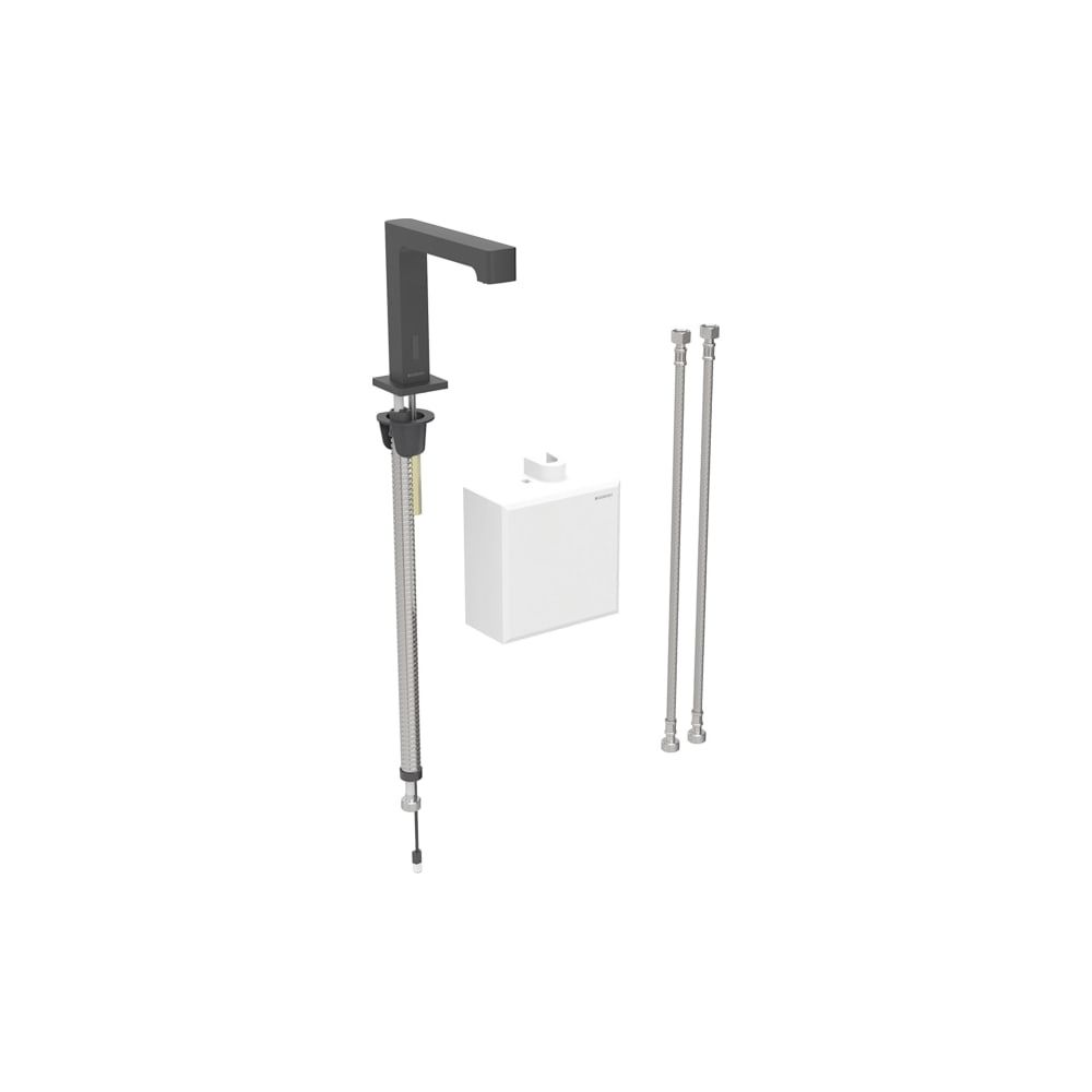 Geberit Brenta Waschtischarmatur, Standmontage, Batteriebetrieb, mit AP-Funktionsbox... GEBERIT-116174141 4025410063830 (Abb. 1)