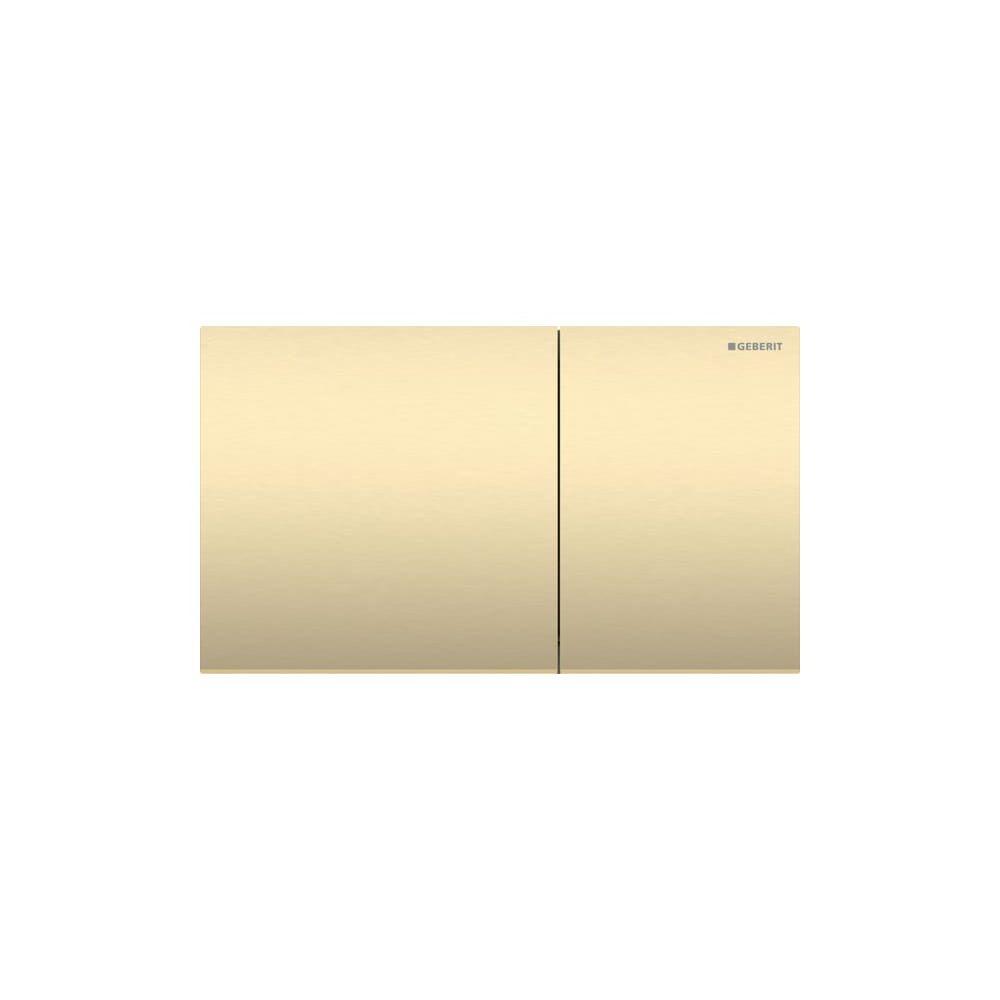 Geberit Sigma 70 Drückerplatte, 2-Mengen-Spülung Square Breite 25cm, Messingfarben g... GEBERIT-115622QF1 4025410762351 (Abb. 1)