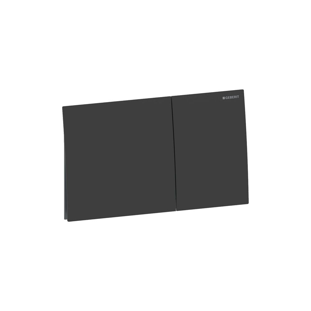 Geberit Drückerplatte Sigma70, 2-Mengen-Spülung Square Breite 25cm, Mattschwarz, Eas... GEBERIT-115622141 4025410762368 (Abb. 2)