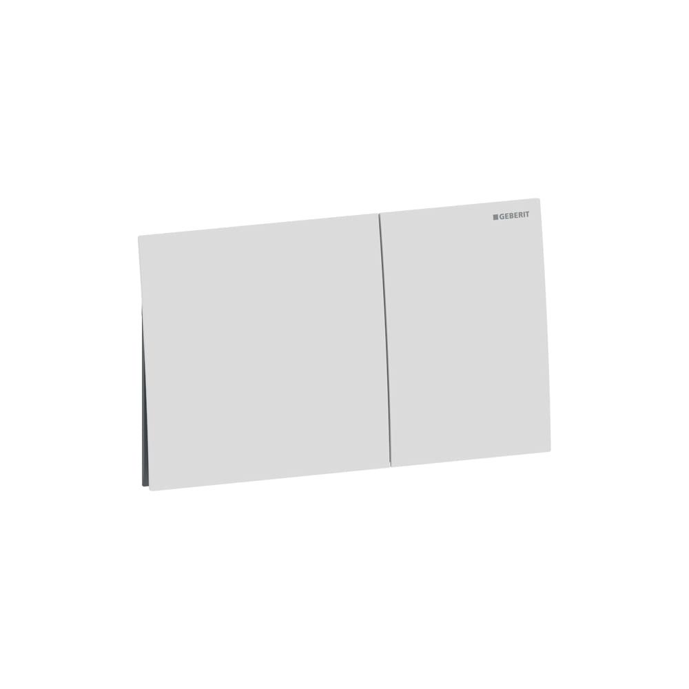 Geberit Drückerplatte Sigma70, 2-Mengen-Spülung Square Breite 25cm, Weiß matt, Easy ... GEBERIT-115622JT1 4025410053541 (Abb. 2)
