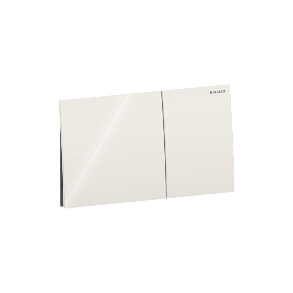 Geberit Drückerplatte Sigma70, 2-Mengen-Spülung Square Breite 25cm, Glas Sandgrau... GEBERIT-115622JL1 4025410762313 (Abb. 2)