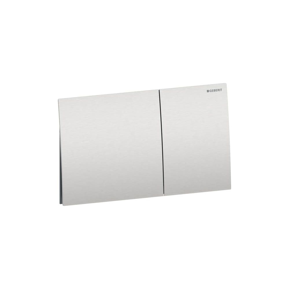 Geberit Drückerplatte Sigma70, 2-Mengen-Spülung Square Breite 25cm, Edelstahl gebürs... GEBERIT-115622FW1 4025410762320 (Abb. 2)