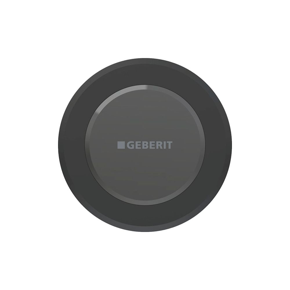 Geberit WC-Steuerung elektronisch Batterie, 2-M, mit Typ 10 IR-Taster Mattschwarz, f... GEBERIT-115937146 4025410058478 (Abb. 1)