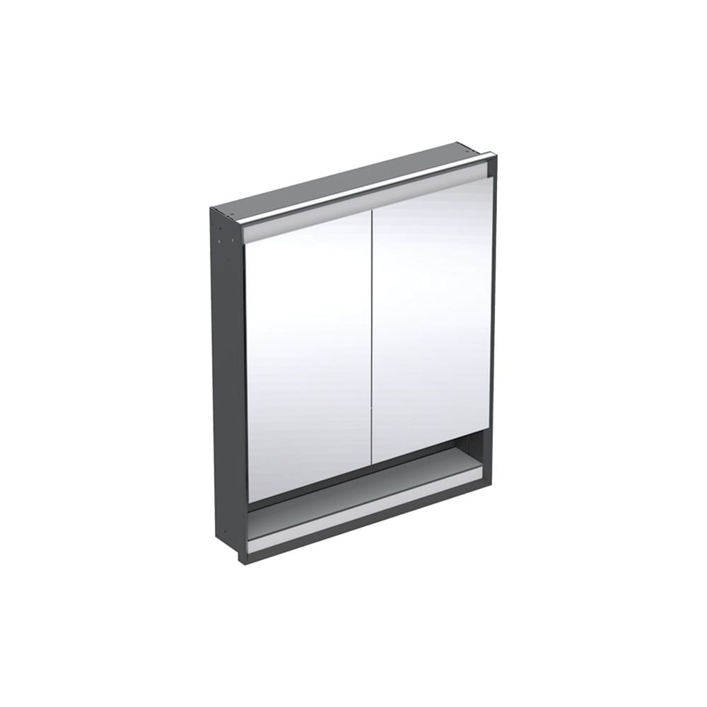 Geberit ONE Spiegelschrank mit Nische und ComfortLight, 2 Türen, UP-Montage, H 90cm ... GEBERIT-505822007 4025410077356 (Abb. 1)
