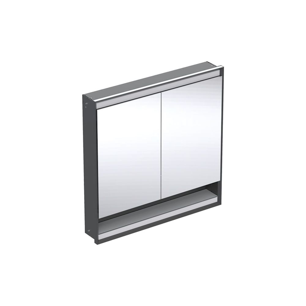 Geberit ONE Spiegelschrank mit Nische und ComfortLight, 2 Türen, UP-Montage, H 90cm ... GEBERIT-505823007 4025410077370 (Abb. 1)
