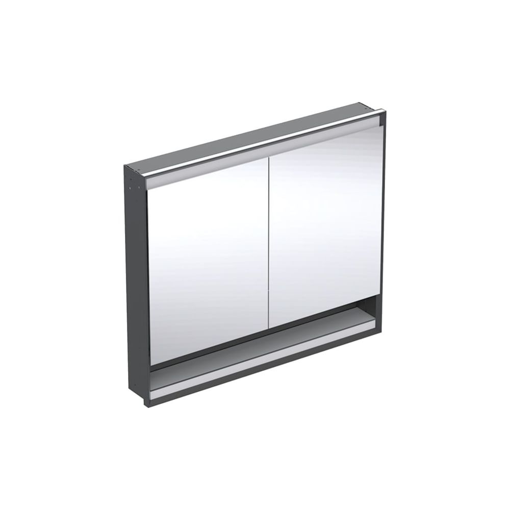 Geberit ONE Spiegelschrank mit Nische und ComfortLight, 2 Türen, UP-Montage, H 90cm ... GEBERIT-505824007 4025410077394 (Abb. 1)