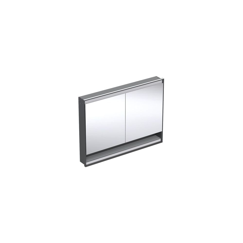 Geberit ONE Spiegelschrank mit Nische und ComfortLight, 2 Türen, UP-Montage, H 90cm ... GEBERIT-505825007 4025410077417 (Abb. 1)
