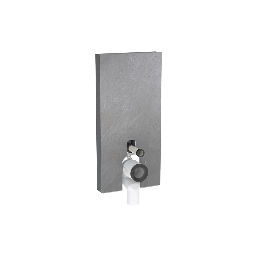 Geberit Monolith Plus Sanitärmodul für Stand-WC 101cm, Frontverkl. Steinzeug Schiefe... GEBERIT-131203007 4025410762931 (Abb. 1)