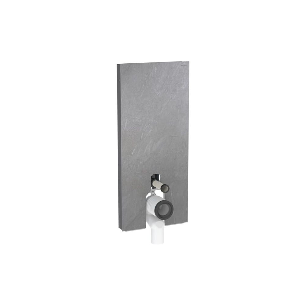 Geberit Monolith Plus Sanitärmodul für Stand-WC 114cm, Frontverkl. Steinzeug Schiefe... GEBERIT-131233007 4025410763419 (Abb. 1)