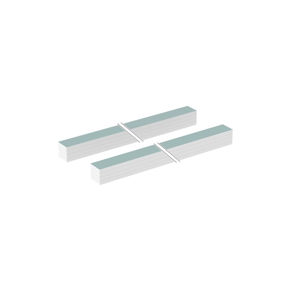Geberit Duofix Set Paneelstreifen, verleimt, 2 Stück... GEBERIT-111288001 4025410076601 (Abb. 1)