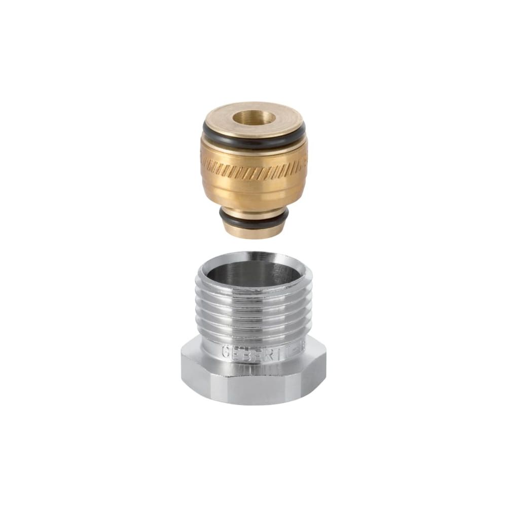 Geberit Anschlussverschraubung mit Außengewinde, Heimeier CW617N, d 16mm, G 1/2″, ve... GEBERIT-650515221 4025416726739 (Abb. 3)