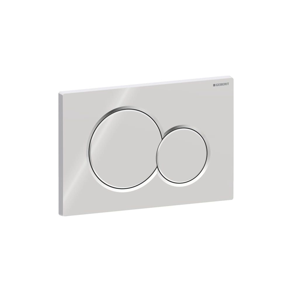 Geberit Drückerplatte Sigma01, 2-Mengen-Spülung, Hochglanz verchromt... GEBERIT-115770215 4025410035172 (Abb. 4)