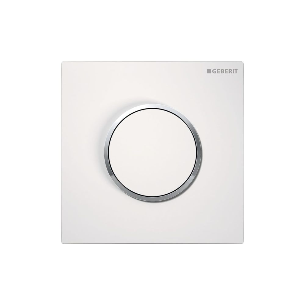 Geberit Typ 10 Drückerplatte für Urinalsteuerung mit pneumatischer Spülauslösung, Ro... GEBERIT-241915KJ1 4025416940982 (Abb. 2)