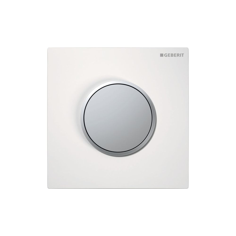 Geberit Typ 10 Drückerplatte für Urinalsteuerung mit pneumatischer Spülauslösung, Ro... GEBERIT-241915KL1 4025416941002 (Abb. 2)