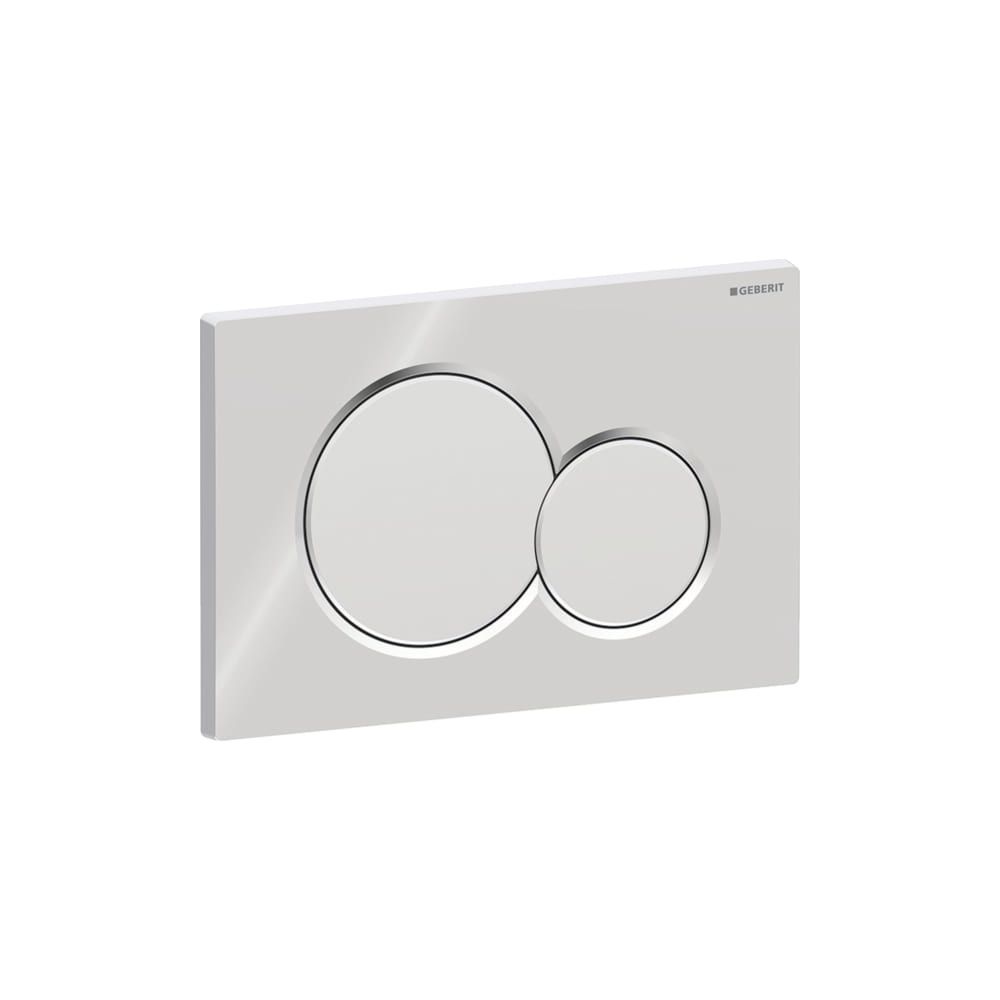 Geberit Drückerplatte Sigma01, 2-Mengen-Spülung Hochglanz verchromt, Mattverchromt... GEBERIT-115770KA5 4025410035271 (Abb. 4)
