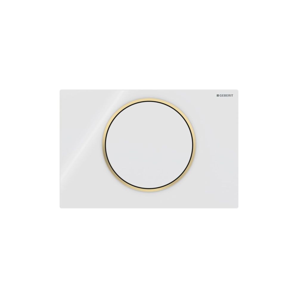 Geberit Sigma 10 Drückerplatte, für Spül-Stopp-Spülung Weiß, vergoldet... GEBERIT-115758KK5 4025416197928 (Abb. 3)