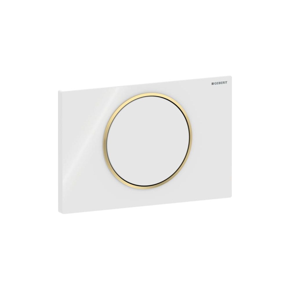 Geberit Drückerplatte Sigma10, für Spül-Stopp-Spülung Weiß, vergoldet... GEBERIT-115758KK5 4025416197928 (Abb. 4)