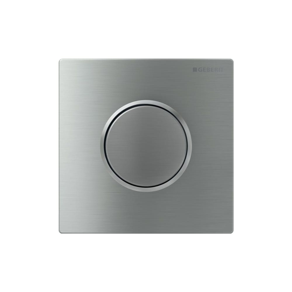 Geberit Typ 10 Drückerplatte für Urinalsteuerung mit pneumatischer Spülauslösung, Ro... GEBERIT-241915SN1 4025416848844 (Abb. 2)