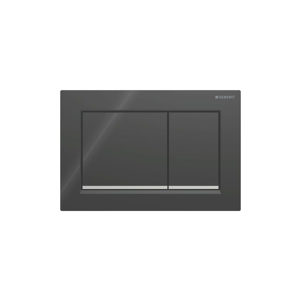 Geberit Omega 20 (ex Omega 30) Drückerplatte, 2-Mengen-Spülung Schwarz, Hochglanz ve... GEBERIT-115080KM1 4025416301141 (Abb. 3)