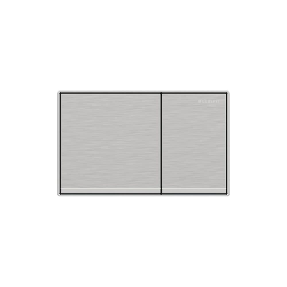 Geberit Omega 60 Drückerplatte, 2-Mengen-Spülung, Square, flächenbündig verchromt/ge... GEBERIT-115081GH1 4025416301301 (Abb. 3)