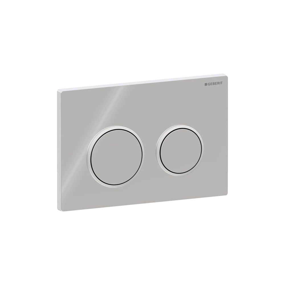 Geberit Drückerplatte Kappa 21, 2-Mengen-Spülung Platte und Tasten, Hochglanz verchr... GEBERIT-115240KH1 4025416100225 (Abb. 4)