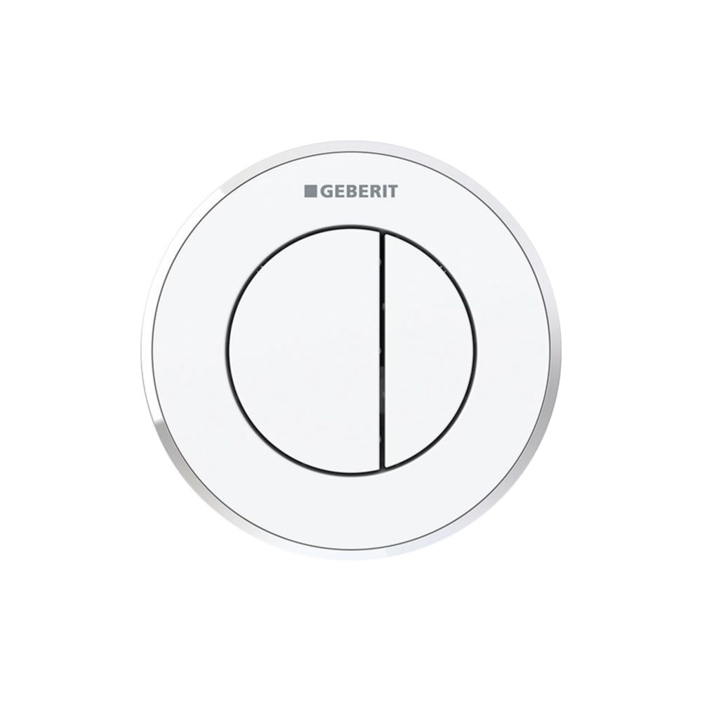 Geberit Typ 10 Fernbetätigung pneumatisch, 2-Mengen-Spülung, Unterputz-Drücker Weiß,... GEBERIT-116055KJ1 4025416334804 (Abb. 3)
