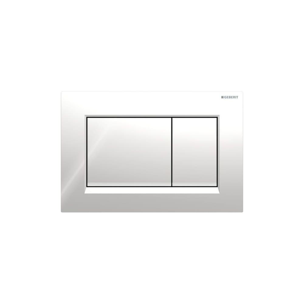 Geberit Sigma 20 (ex Sigma 30) Drückerplatte mit 2-Mengen-Spülung, Hochglanz verchro... GEBERIT-115883KH1 4025416516712 (Abb. 3)