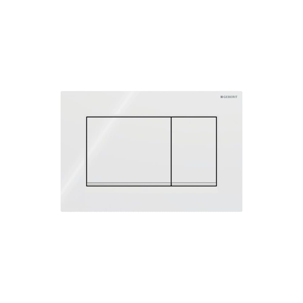 Geberit Sigma 20 (ex Sigma 30) Drückerplatte mit 2-Mengen-Spülung, Weiß, Hochglanz v... GEBERIT-115883KJ1 4025416516750 (Abb. 3)