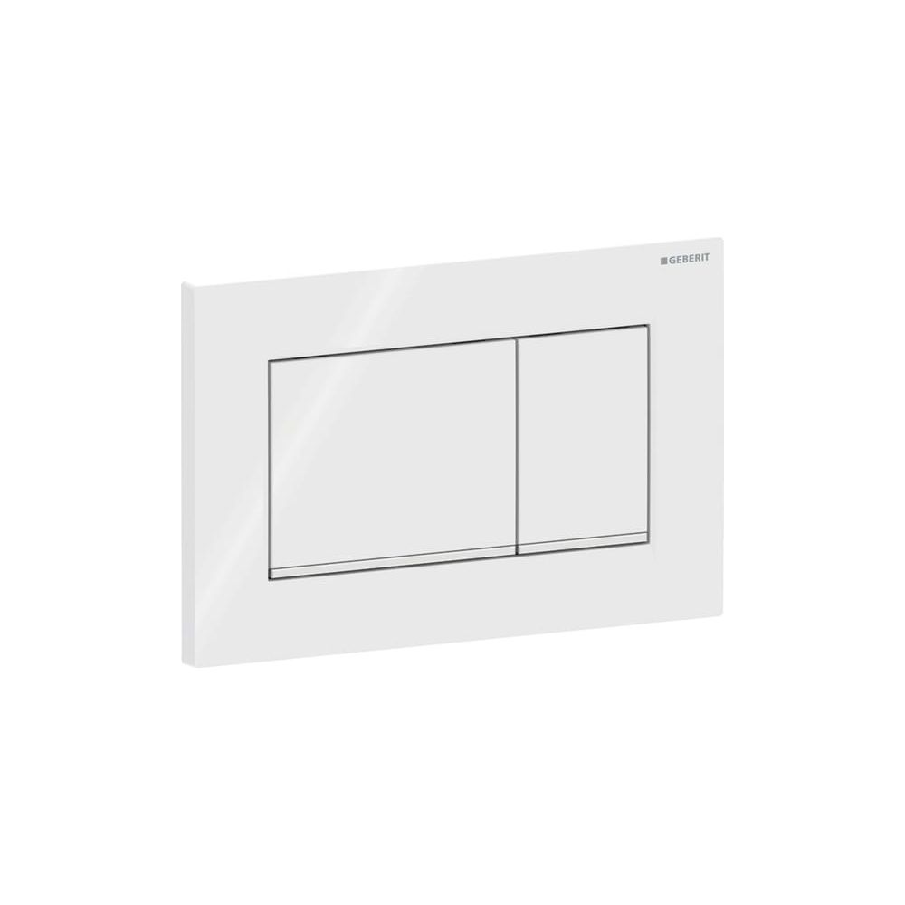 Geberit Drückerplatte Sigma20 mit 2-Mengen-Spülung, Weiß, Hochglanz verchromt, 11588... GEBERIT-115883KJ1 4025416516750 (Abb. 4)