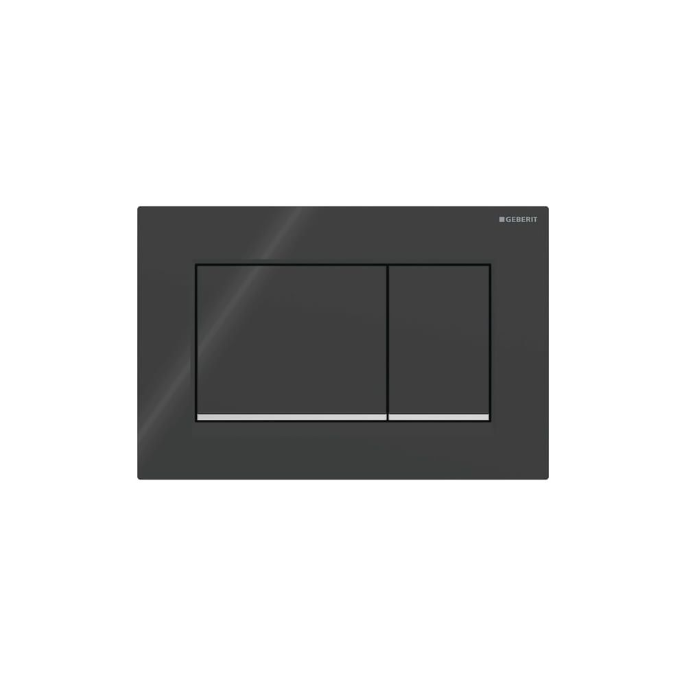 Geberit Sigma 20 (ex Sigma 30) Drückerplatte mit 2-Mengen-Spülung, Schwarz, Hochglan... GEBERIT-115883KM1 4025416516736 (Abb. 3)
