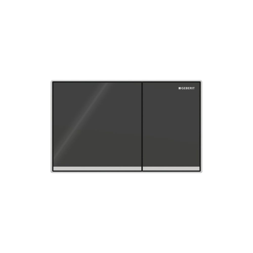 Geberit Sigma 60 Drückerplatte, 2-Mengen-Spülung, Square, flächenbündig Schwarz, ver... GEBERIT-115640SJ1 4025416546917 (Abb. 3)