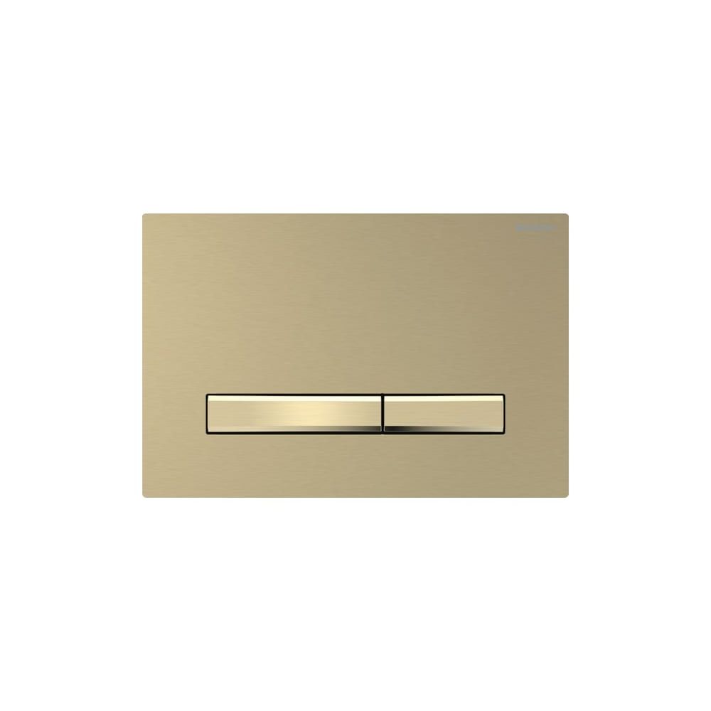 Geberit Sigma 50 Drückerplatte, 2-Mengen-Spülung, Square, easy-to-clean, Metallfarbe... GEBERIT-115672QF2 4025410069962 (Abb. 1)