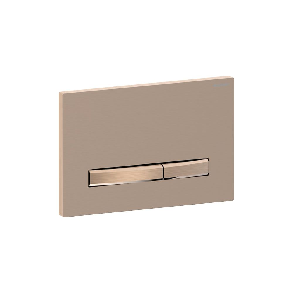 Geberit Drückerplatte Sigma50, 2-Mengen-Spülung, Square, Easy to Clean, Metallfarbe ... GEBERIT-115670QB2 4025410069924 (Abb. 2)