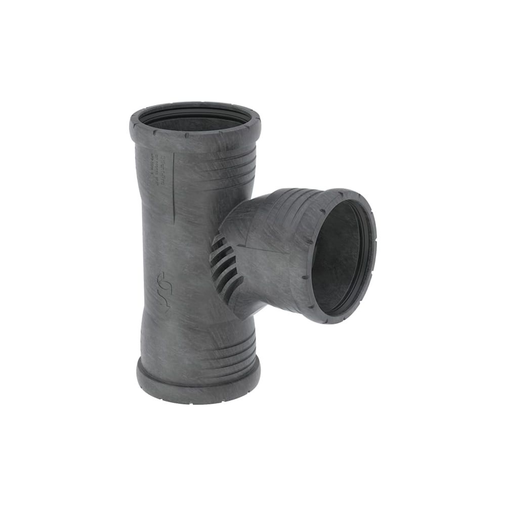 Geberit Silent-Pro Carve Abzweig 87,5 Grad, 3 Muffen, 90/50mm... GEBERIT-393446141 4025410709240 (Abb. 1)