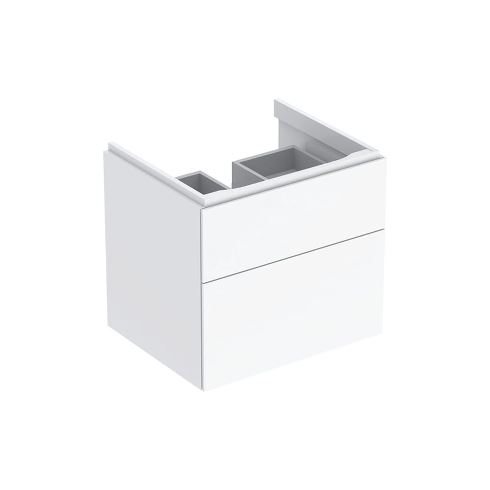 Geberit Xeno2 Unterschrank für Waschtisch, 2 Schubladen, 58x53x46,2cm, Weiß lackiert... GEBERIT-500506011 4025416611660 (Abb. 3)
